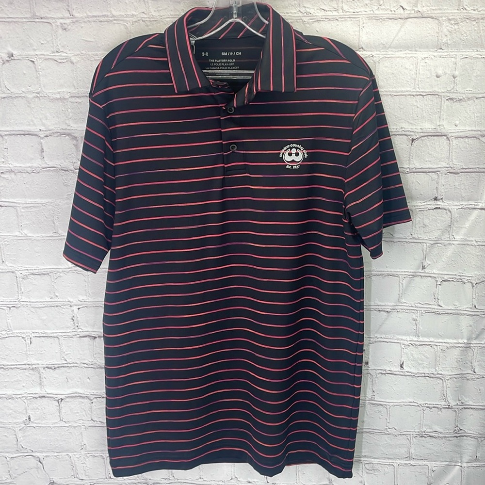 ⭐️NWT Under Armour the playoff polo Waialae country club men’s golf polo SZ SM